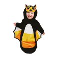 thumbnail image 1 of Baby's Candy Corn Bat Bunting Costume 0-6 Months. Walmart Exclusive., 1 of 3