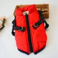 thumbnail image 4 of Pet Dog Jacket With Harness Windproof Winter Pet Dog Padded Coat Clothes, 4 of 6