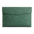thumbnail image 1 of Leodye Magnetic Lock Leather File Bag - A4 Briefcase for Business, 1 of 6