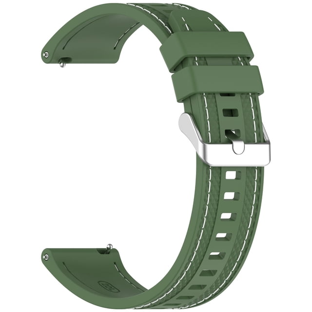 Outstanding Silicone Sports Sweat Proof Solid Color Watch Band With Convenient Adjustment And Wide Compatibility Compatible With Smartwatch
