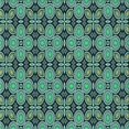 thumbnail image 1 of Ahgly Company Machine Washable Indoor Square Transitional Deep-Sea Blue Area Rugs, 5' Square, 1 of 7