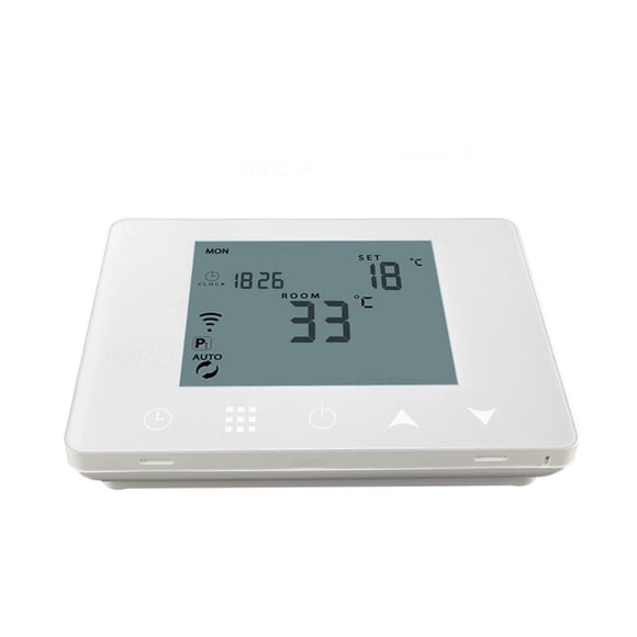 Tuya Smart Gas Boiler, Wireless Thermostat And 6 Sub-Chamber Hub Controller Central For Floor Heating Cable/ Heat Mat ,Save Energy