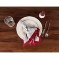 thumbnail image 3 of Vargottam Collection de Luxe Linge de Table Décor Serviette en Coton Tissu Imprimé Serviettes Réutilisables Ensemble de 4, 20 X 20 - Hiver Noël Cerf, 3 of 6