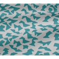 thumbnail image 4 of oneOone Cotton Jersey White Fabric Abstracts Sewing Craft Projects Fabric Prints By Yard 58 Inch Wide, 4 of 4