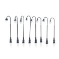 thumbnail image 4 of KLKCMS 10pcs Model Train Railway Street Light 3V Fairy Garden Miniatures Landscape Park 2, 4 of 5