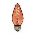 thumbnail image 3 of Decorative Light Bulb, Flame Shape, Amber, 25 Watt, 2-Pk. - 75339, 3 of 4