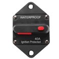 thumbnail image 2 of DC 32V Circuit Breaker with Switch Manual Reset Waterproof for Car Marine Boat Truck Bus RV ATV, 2 of 7