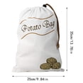 thumbnail image 2 of Closure Bags & Lids & Boxes Onion and Potato Drawstring Storage Bag Odor- Refrigerator Organizer for Vegetables and Reusable Grocery Use, 2 of 2