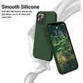 thumbnail image 2 of Compatible with iPhone 12 Pro Max Case 6.7 inch(2020),[Silky and Soft Touch Series] Premium Soft Liquid Silicone Rubber Full-Body Protective Bumper Case (Clover), 2 of 4