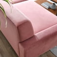 thumbnail image 2 of Modway Engage Sofa en Velours de Performance Couleur Rose Poussiéreux, 2 of 8