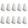 thumbnail image 2 of Esquirla 10Pcs White 4mm Plastic Toggle Switch Tips Knobs for ST SQ Electric Guitars, 2 of 8