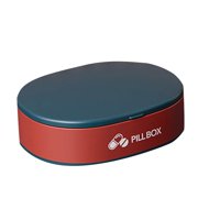 Pill Organizer 6 Times a Week Pill Box Organizer Small Pill Case for Supplement Vitamin Medicine Organizer
