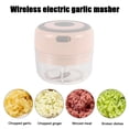thumbnail image 3 of Electric Mini Garlic Choppers Meat Grinder Crusher For Nut Fruit Vegetable Food, 3 of 11