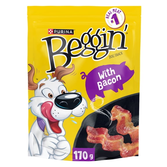 Beggin' Strips Bacon, Soft Dog Treats 170g