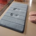 thumbnail image 1 of Neinkie Memory Foam Bath Mat Large Size Soft and Comfortable, Super Water Absorption, Non-Slip, Thick, Machine Wash, Easier to Dry for Bathroom Floor Rug, 1 of 8