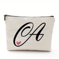 thumbnail image 2 of CSChome Makeup Bag Stylish Makeup Storage Zipper Closure Travel Organizer for Women Mom Friends, 2 of 6