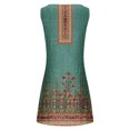 thumbnail image 5 of Cameland Robe Débardeur d'Été Décontractée Ample à Imprimé Floral pour Femme, Ajourée, Robe de Plage Sans Manches, 5 of 5