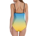 thumbnail image 2 of Womens Piece Strap Swimsuit, 2 of 3