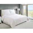 thumbnail image 1 of Marina Decoration Embroidered Stitching Coverlet Bedspread Ultra Soft Solid Bedding Summer Quilt Set with Quilted Sham, Ivory Floral Paisley Pattern, 1 of 6