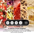 thumbnail image 3 of Ninja 9-Cup Food Processor, 4 Auto-iQ Presets, Reversible Slicing/Shredding Disc, BZ601C, Silver, 3 of 10