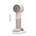 thumbnail image 2 of Portable Fan Rechargeable Handheld Turbo Fan Usb Rechargeable Silent Student Dormitory Office Portable Wind Turbine Fan Mini Fan Portable, 2 of 6