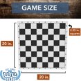 thumbnail image 3 of WE Games Tournament Roll Up Vinyl Chess Board - 20 inches, 3 of 7