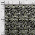 thumbnail image 1 of oneOone Viscose Chiffon Fabric Stripe & Square Geometric Decor Fabric Printed BTY 42 Inch Wide, 1 of 4