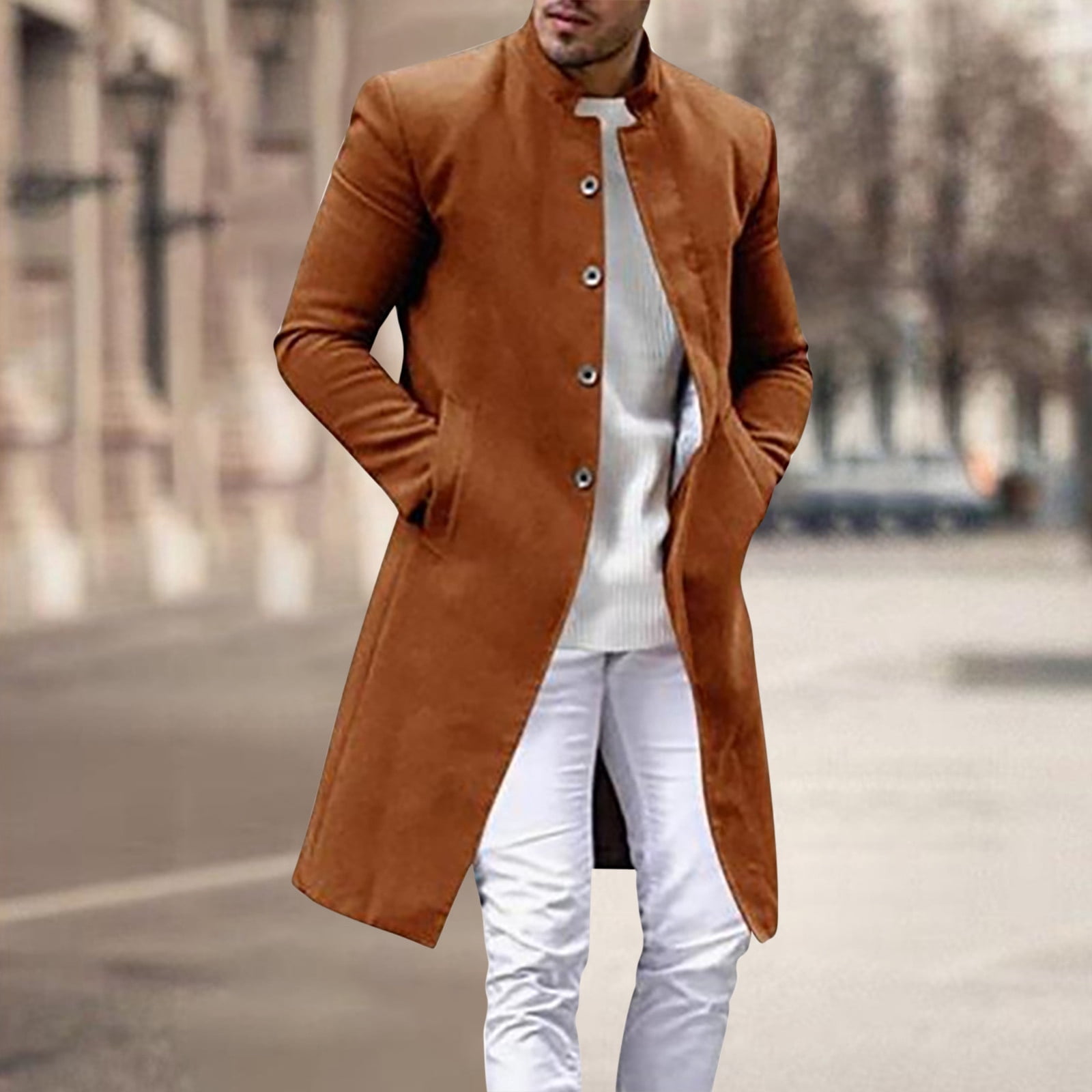 WOOL BEAVER STAND COLLAR LONG COAT サイズ2 cfb65105-d46e-4498-a656-