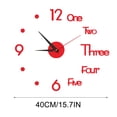 thumbnail image 3 of XZNGL Wall Clocks for Living Room Decor 24 Inch Large Wall Clock Watch Diy Sticker Wall Clocks Pared Home Decoration Special Living Room Home Decoration Office Shop Art Decor, 3 of 6