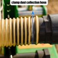 thumbnail image 5 of 20 Pcs 4 Inch Key Hose Clamp Thumb Screw Key Adjustable Pipe Clamp Stainless Steel Dryer Vent Clamp, 5 of 5