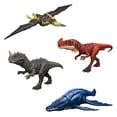 thumbnail image 5 of Jurassic World Wild Roar Ceratosaurus Dinosaur Action Figure Toy, Attack, Light & Sound, Scan Code, 5 of 5