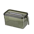 thumbnail image 2 of TopLLC Closet Organizers and Storage Refrigerator Food Storage Box Food Grade Preservation Box Kitchen Vegetable Dumpling Sorting Box Refrigerated Food Storage Box Plastic kitchen storage box, 2 of 7