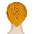 thumbnail image 3 of Women Beading Braid India Hat Muslim Ruffle Cancer Chemo Beanie Turban Wrap Cap, 3 of 9