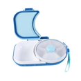 thumbnail image 3 of Abbracc Snack Rotating Container Easy Clean Sealing Lunch Box for Veggie Kids Adults Blue, 3 of 9