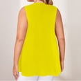 thumbnail image 4 of Birdeem Débardeur pour Femmes Mode Grande Taille Col en V T-Shirt Sans Manches Ample, 4 of 10