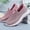 Pink, variant on YOUYEDIAN Orthopedic Casual Shoes for Women Arch Support Non Slip Slip on Sneakers Wide Width Mesh Stretch Business Casual Shoes Comfortable 2026 Foam Shoes (Pink)