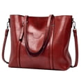 thumbnail image 1 of CUITING Handbags For Women Large Designer Ladies Bag Bucket Purse Leather, 1 of 3
