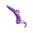 thumbnail image 1 of Purple 28 Inch Long Arm Monkey Plush Toy Stuffed Animal Soft Doll Hanging Decor For Home Decoration, 1 of 7