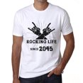 thumbnail image 1 of Men's Graphic T-Shirt Rocking Life Since 2045, 1 of 6