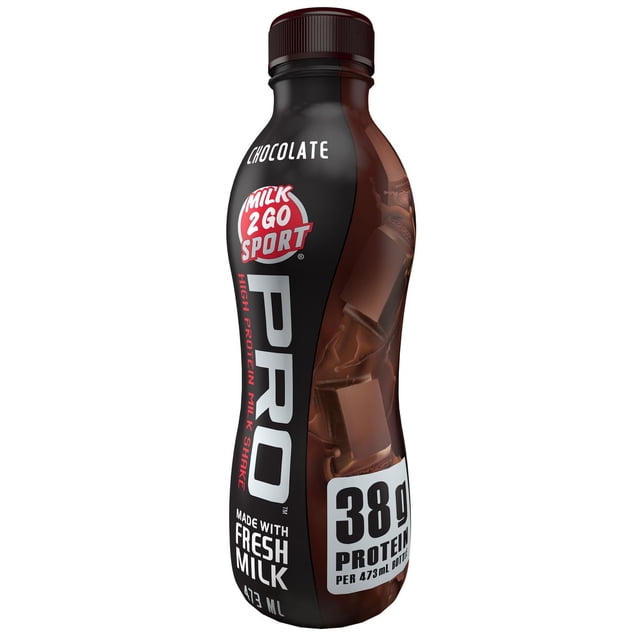 Milk 2 GO Sport Boisson Frappée Protéinée au Lait au Chocolat
