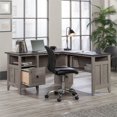 thumbnail image 2 of Sauder August Hill Bureau en L en Finition Mystic Oak, 2 of 18