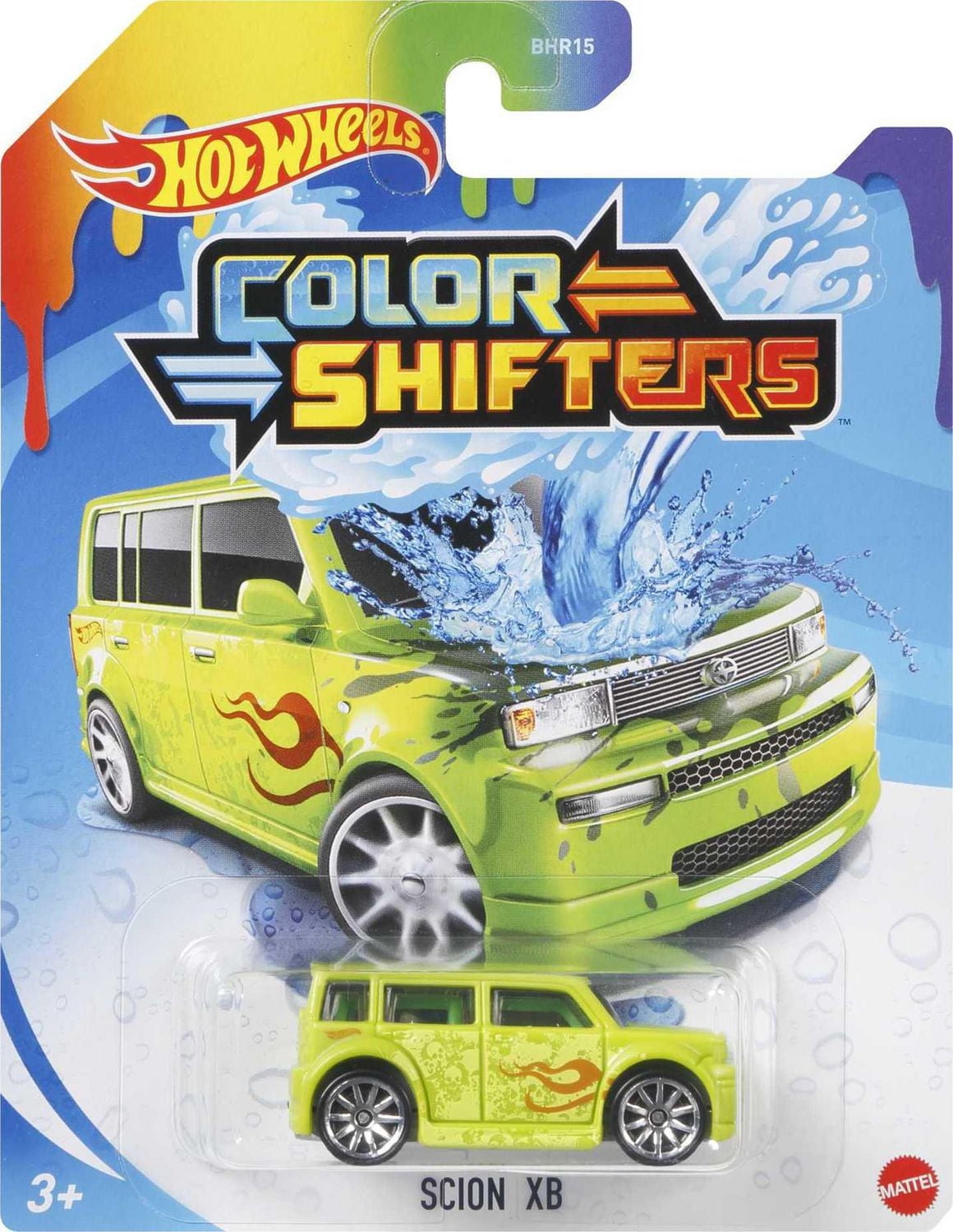 Hot Wheels Color Shifters 1:64 Scale Toy Car, Transforms Color in