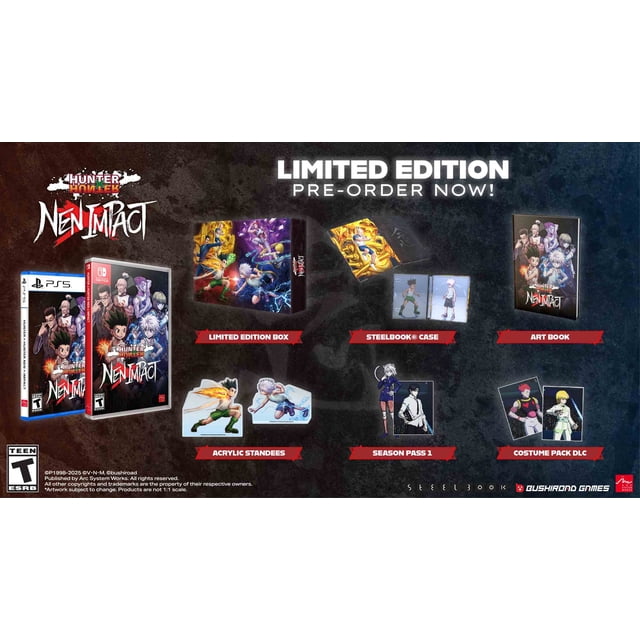 Jeu Video Hunter×Hunter Nen×Impact Limted Edition pour PS5
