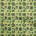 thumbnail image 1 of oneOone Velvet Green Fabric Abstracts Craft Projects Decor Fabric Printed By The Yard 58 Inch Wide, 1 of 5