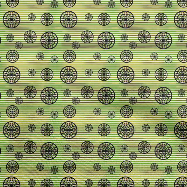 oneOone Cotton Cambric Green Fabric Abstracts Craft Projects Decor Fabric Printed By The Yard 56 Inch Wide