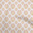 thumbnail image 1 of oneOone Rayon Orange Fabric Block Sewing Material Print Fabric By The Yard 56 Inch Wide-WY, 1 of 1