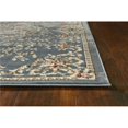 thumbnail image 1 of HomeRoots 352965 7 ft. 10 in. x 9 ft. 10 in. Polypropylene Slate Blue Area Rug, 1 of 1