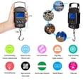 thumbnail image 3 of XZNGL Hand LCD Electronic Digital Scale Travel Fish Luggage Hanging Hook Weight, 3 of 9