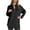 Black, variant on Casual Sweaters for Women for Fall Women S Sweat Shirts Tunic Hoodie Hoodies Long Sleeve Splice 3 Color Hooded Sweatshirt Long Fashion Sweater ’ s Fall/ Winter Half Zip Hoodie Black