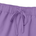 thumbnail image 3 of V Neck Scrubs for Women Set Scrubs Top Drawstring Straight Pants 4 Way Stretch Medical Nursing Uniforms Matching Sets, 3 of 5